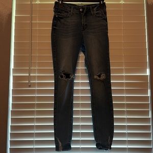 Old Navy skinny, high rise jeans